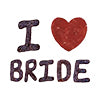 Bride Love Tee Red