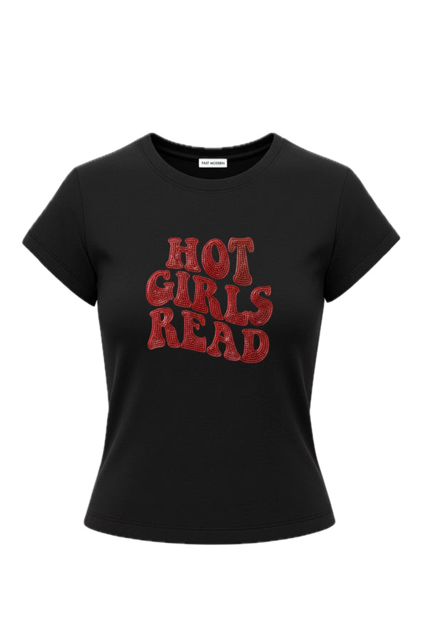 Hot Girls Read Tee