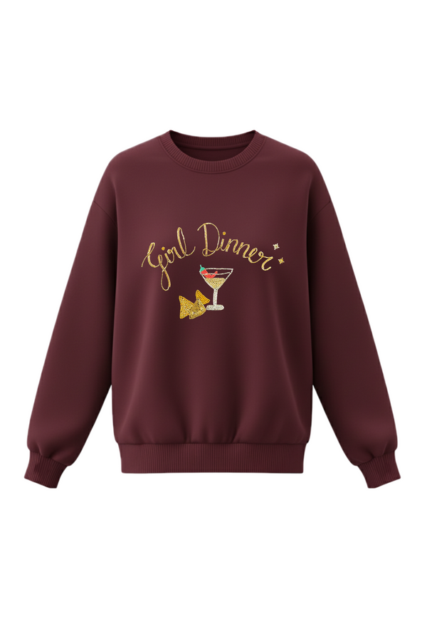 Girl Dinner Sweatshirt