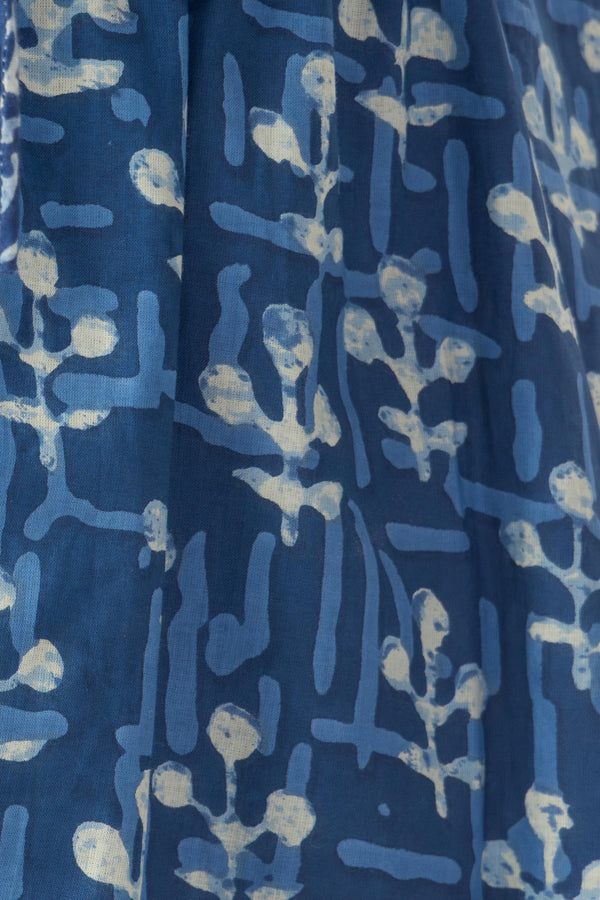 Myra Top - Indigo Ajrak