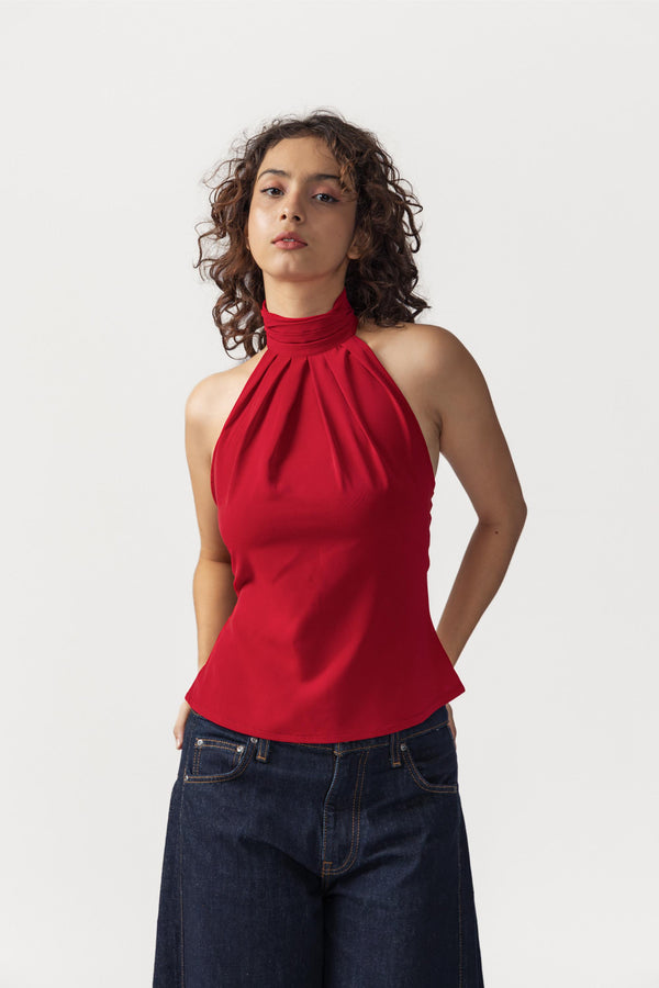 Scarf Wrap Top