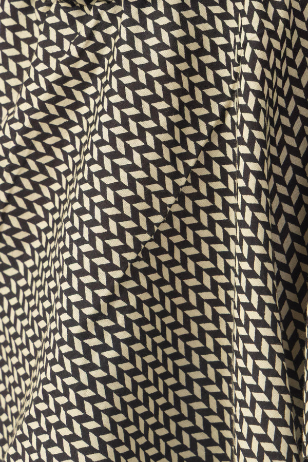 Myra Top - Geometric Print