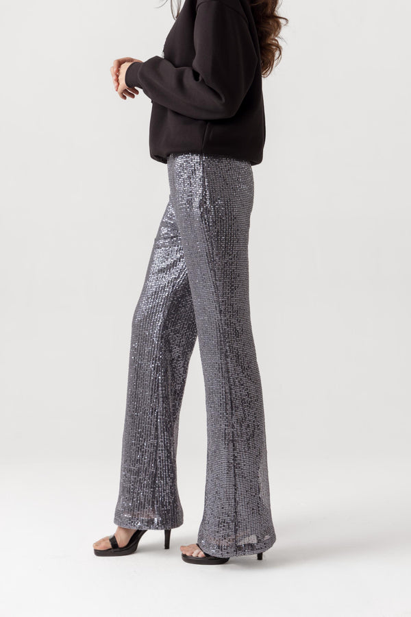 Bobbi Pants Silver
