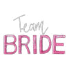 Team Bride Pink Sequin
