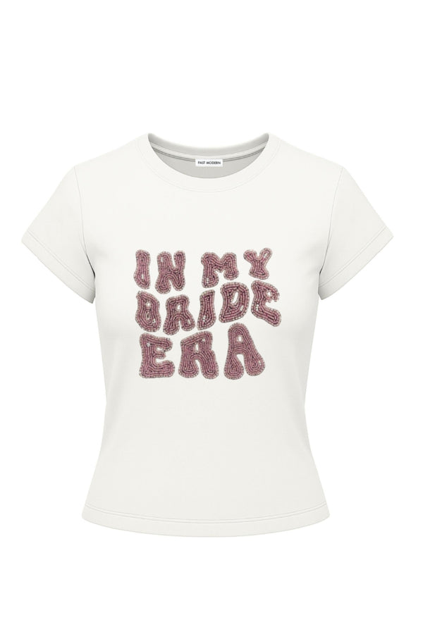 Bride Era Pink Sequin Tee