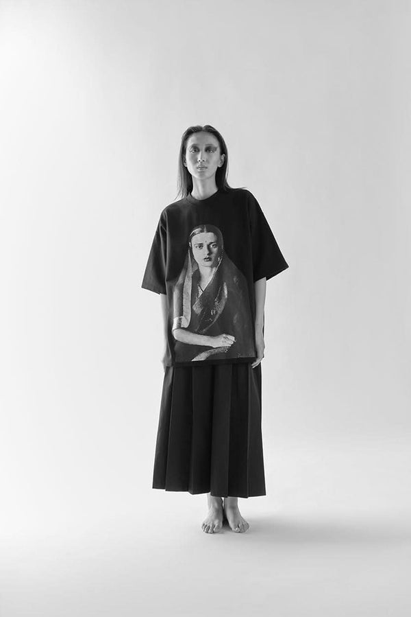 SKIRTED TROUSER